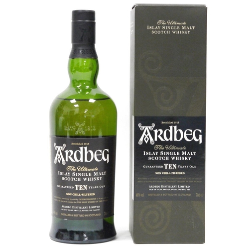 759 - Ardbeg 10 year old Islay single malt scotch whisky, 70cl 46% vol, in original box