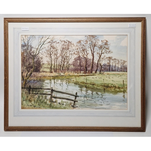 255 - Arthur Victor Coverley-Price (1901-1988)
 Watercolour
 