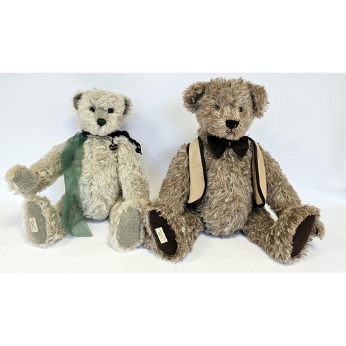 306 - Two large Dean's Rag Book teddy bears including limited edition Dean's Elite Stephenson no. 47/500 w... 