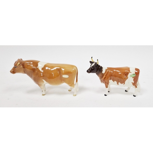 38F - Beswick Ayrshire bull, CH Whitehill Mandate, 19cm long, other Beswick cows, CH Sabrinas Sir Richmond... 