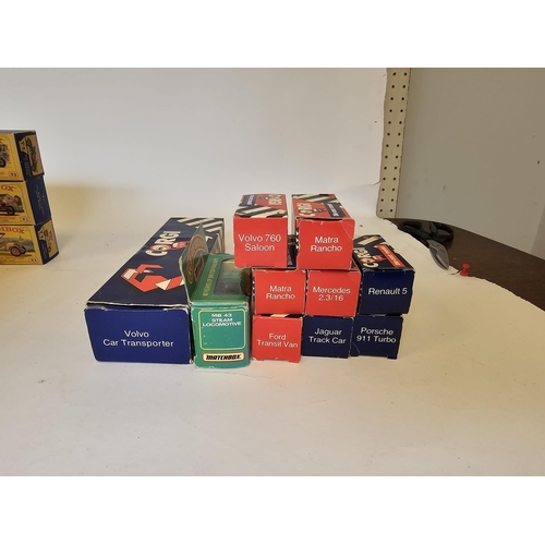 423 - Nine boxed diecast Matchbox 'Models of Yesteryear' including Y-2 1911 Renault, Y-12 horse bus, Y-5 1... 