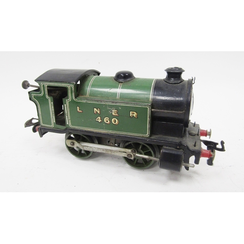 676 - Unmarked 0-4-0 loco Southern no.29, Hornby 0-4-0 loco GWR 4560, Hornby Type 101 0-4-0 LNER loco, no.... 