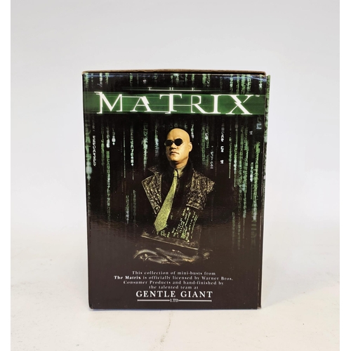 798 - Gentle Giant Collectible boxed Mini - Bust Figure The Matrix, Morpheus, series one, limited edition ... 