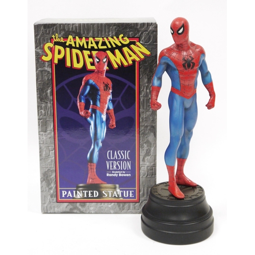 113 - Bowen Designs Marvel painted statue The Amazing Spiderman Classic Version sculpted by Randy Bowen 12... 