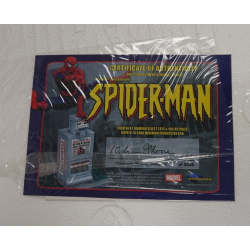 115 - Diamond Select Toys premier collection Spiderman sculpted by Clayburn Moore, boxed limited edition 1... 