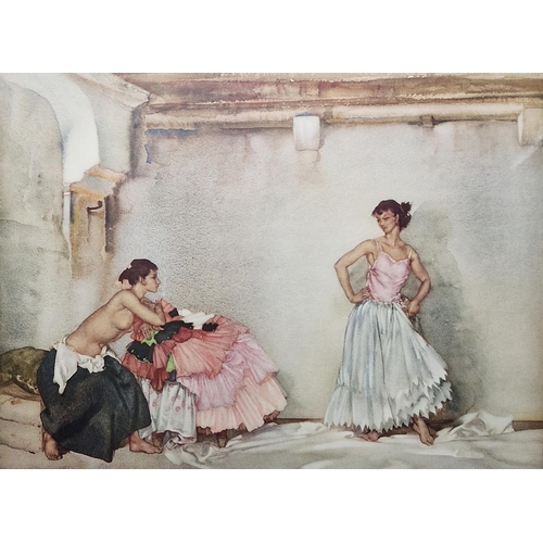 146 - After Sir William Russell Flint (1880-1969)
 Two colour prints
 