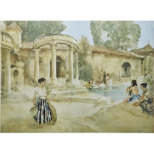 147 - After Sir William Russell Flint (1880-1969)
 Two colour prints
 