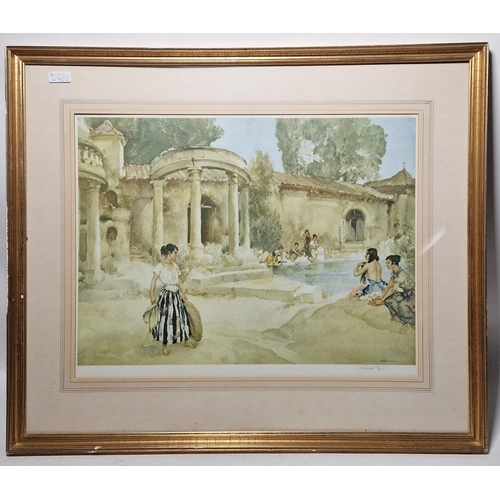 147 - After Sir William Russell Flint (1880-1969)
 Two colour prints
 