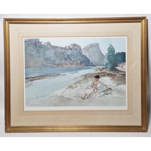 149 - After Sir William Russell Flint (1880-1969)
 Two colour prints
 