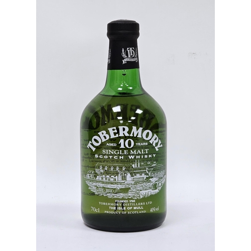 613 - Tobermory 10 year old single malt scotch whisky produced at the Tobermory Distillers Ltd on the Isle... 