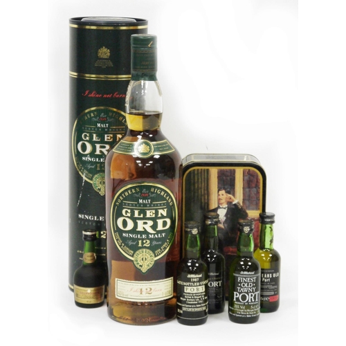 617 - Glen Ord 12 year old single malt Northern Highland scotch whisky produced in Scotland at the Glen Or... 