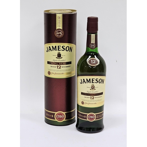 619 - Single bottle of Jamieson Triple Distilled Special Reserve Irish 12 year old whisky, in Sherry Wood,... 