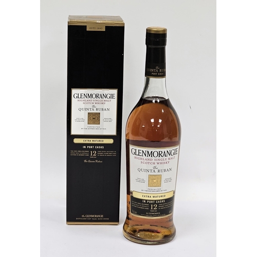 621 - Bottle of Glenmorangie Quinta Ruba Extra Matured Import Casks 12 year old single malt Scotch whisky,... 