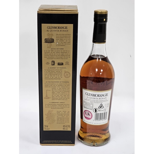 621 - Bottle of Glenmorangie Quinta Ruba Extra Matured Import Casks 12 year old single malt Scotch whisky,... 