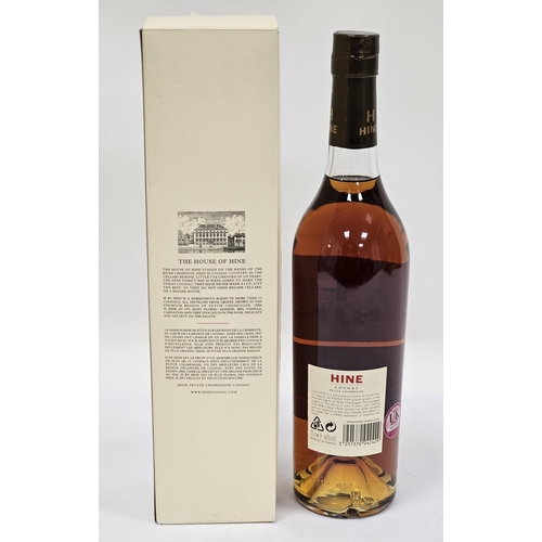 622 - Bottle of H by Hine Cognac Petit champagne, a blend of more than 15 cognacs, 70cl, 40% vol, in origi... 