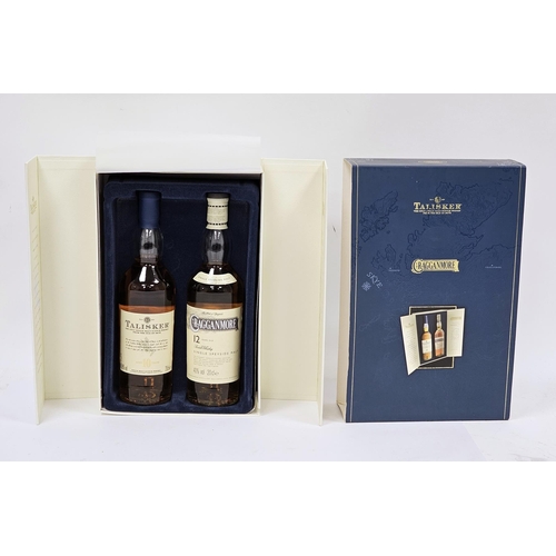 631 - Talisker 10 and Cragganmore 12 year old single malt Scotch whisky, both 20cl, 45.8% vol and 40% vol ... 