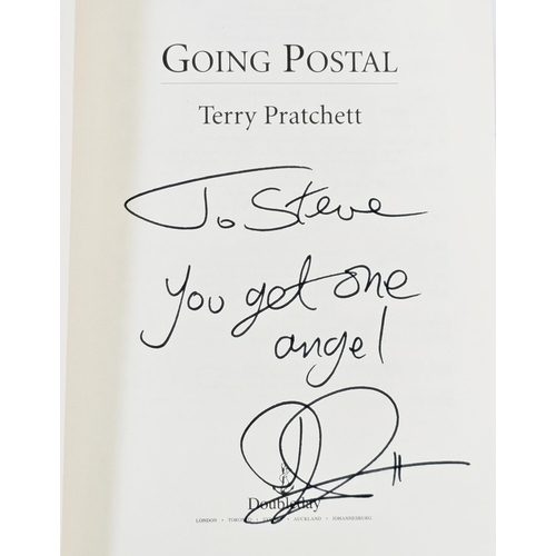 1 - Pratchett, Terry - nine signed and dedicated first editions to include 