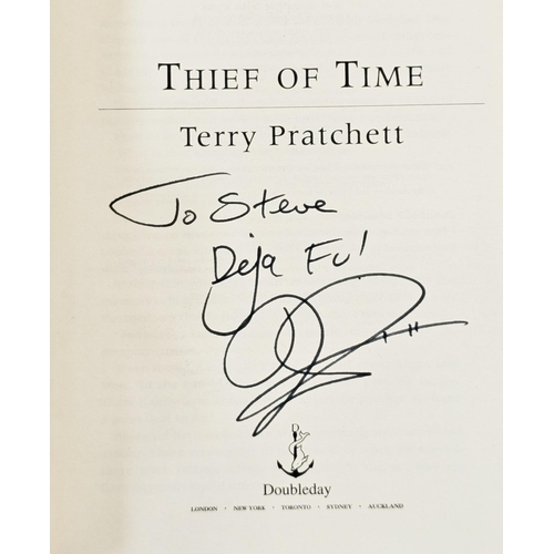 1 - Pratchett, Terry - nine signed and dedicated first editions to include 