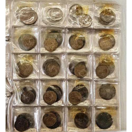 184 - An accumulation of coins in aluminium box and collector's folder, interesting lot with pre 20 silver... 