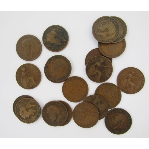 271 - Large Bag of British Coins, Crowns (5), 1889 x 2, 1893, 1895, and 1897, good fine or better, 1825 Sh... 