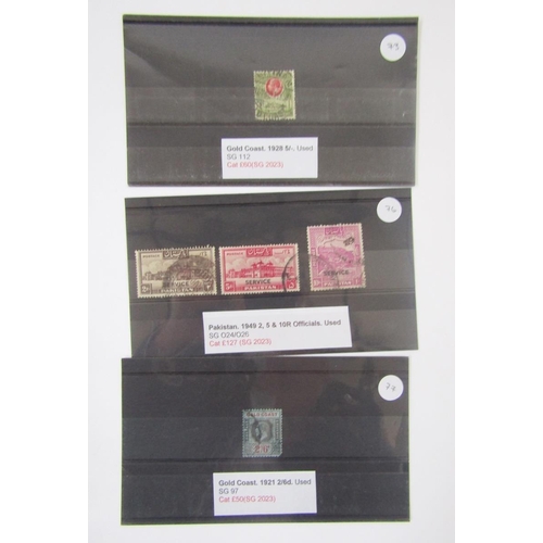 325 - Br Empire stamps: QV-QEII issues, mint & used, mainly definitive of various countries and territorie... 