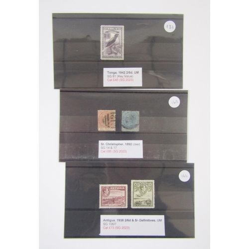 325 - Br Empire stamps: QV-QEII issues, mint & used, mainly definitive of various countries and territorie... 