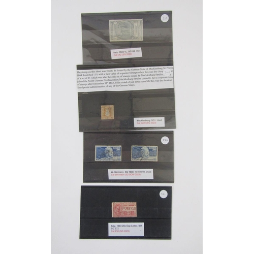 352 - World Stamps: Definitives, commemoratives, officials, postage due, parcel post, express delivery, oc... 