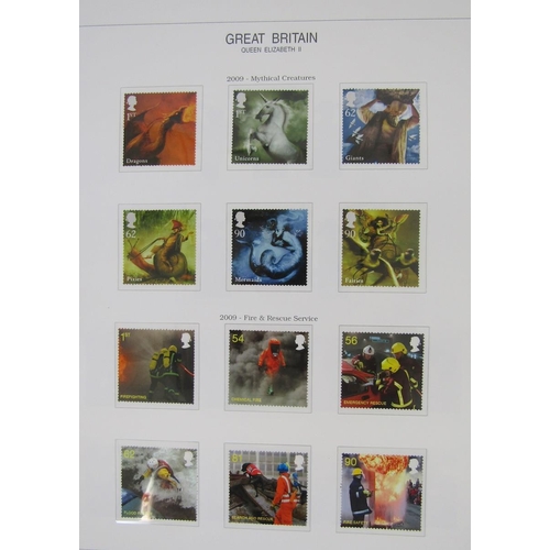 361 - GB stamps: With decimal face value £750+, boxed collection of Royal Mail album of mainly mint commem... 