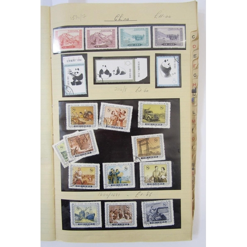 364 - World stamps: With some GB commemorative face value included, accumulation in 10 albums/books of min... 