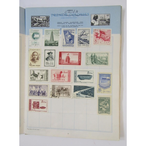 364 - World stamps: With some GB commemorative face value included, accumulation in 10 albums/books of min... 