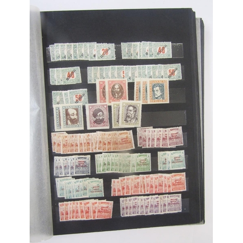 376 - Hungary Stamps: Numerous mint issues and sets in 2 A4 stock books from 1900 to 1980s, definitives, c... 