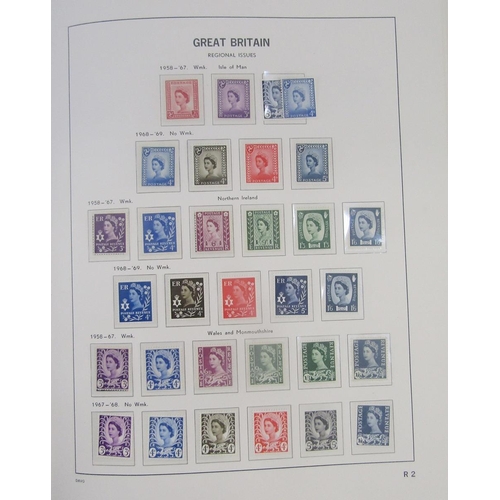 405 - GB Stamps: Decimal face value of c£300 in boxed collection in 2 quality sleeved SG purposed albums, ... 