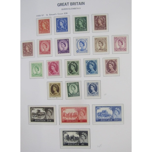 405 - GB Stamps: Decimal face value of c£300 in boxed collection in 2 quality sleeved SG purposed albums, ... 