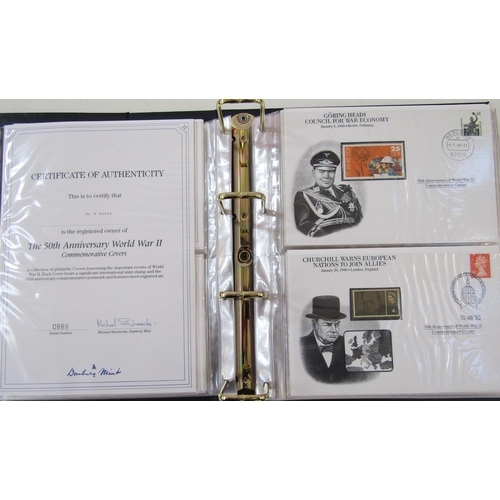 411 - GB & world stamps: large boxed accumulation of 6 folders/albums including collections of purposed 50... 