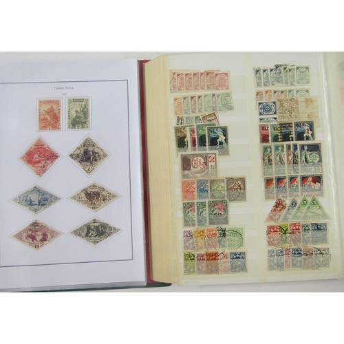 417 - Stamps of Russia and bordering countries: Accumulation of mostly mint and used definitives/commemora... 