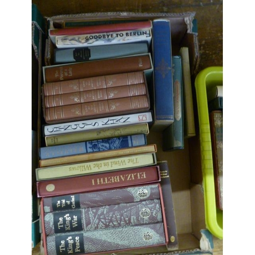 97 - Large quantity of Folio Society, all within their slip cases, to include Ruskin 