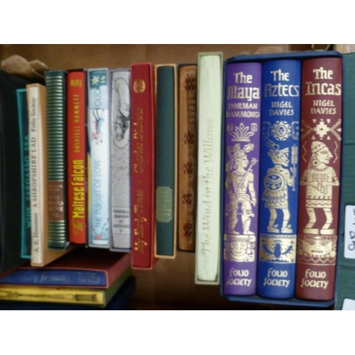 98 - Folio Society to include Thomas Hardy, the Brontes, the Maya, the Aztecs, the Incas, the Babylonians... 