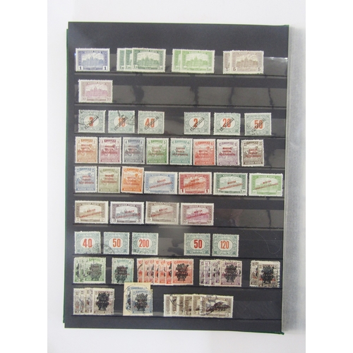 379 - Stamps of Hungary: Two stock books of mint and used, 1871 - 1970s with good quantity of early mint i... 