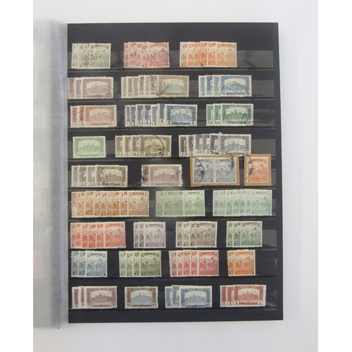 379 - Stamps of Hungary: Two stock books of mint and used, 1871 - 1970s with good quantity of early mint i... 