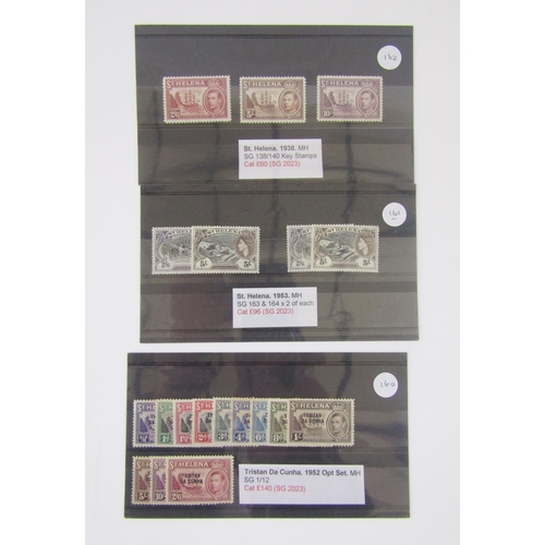 325 - Br Empire stamps: QV-QEII issues, mint & used, mainly definitive of various countries and territorie... 