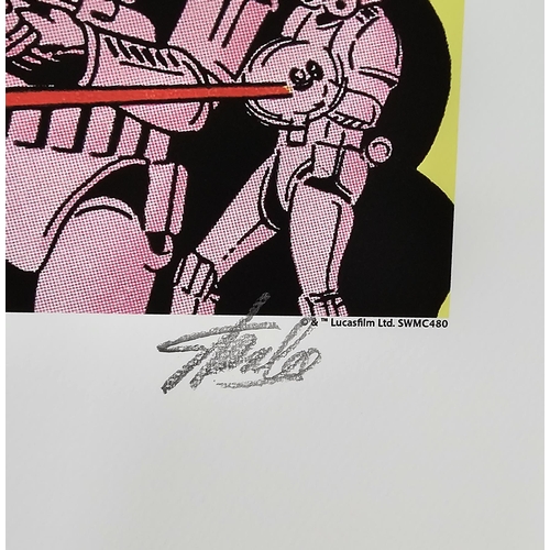 264 - Portfolio of Six Limited Edition Marvel Star Wars Comic Book Cover Prints Signed by Stan Lee, 2015
 ... 