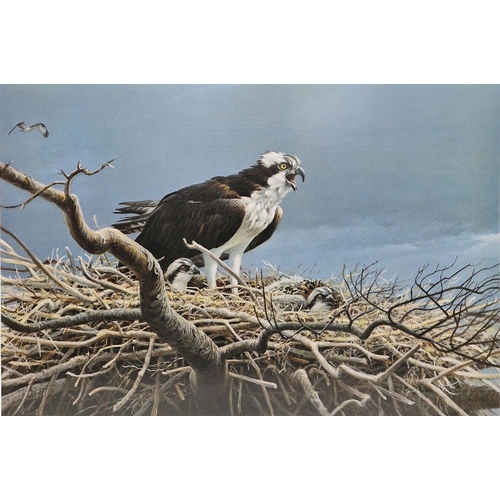 325 - After Robert Bateman (b.1930)
 Colour lithograph
 Three limited edition prints to include 