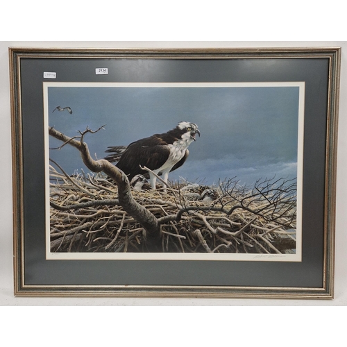 325 - After Robert Bateman (b.1930)
 Colour lithograph
 Three limited edition prints to include 