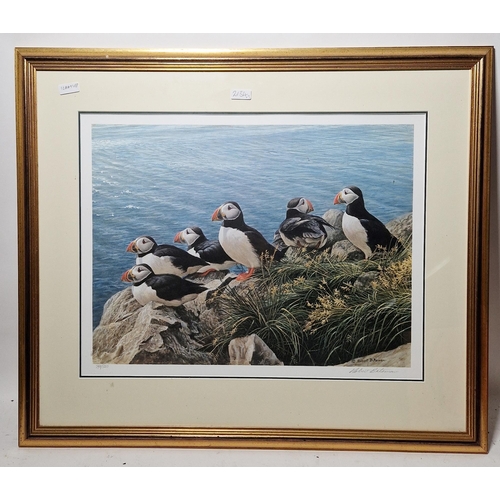 325 - After Robert Bateman (b.1930)
 Colour lithograph
 Three limited edition prints to include 