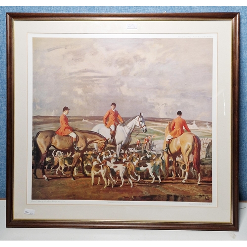 359 - After Sir Alfred Munnings
 Limited edition colour print
 