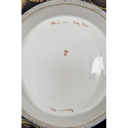 7 - Collection of English porcelain teawares, a topographical dessert service and other items including ... 