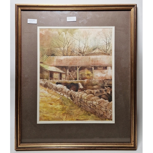 327 - F. John Owen (20th century)
 Watercolour
 