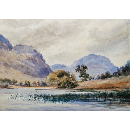 333 - LOT WITHDRAWN
Early 20th century school
 Watercolour
 Four unsigned watercolour landscapes, all fram... 