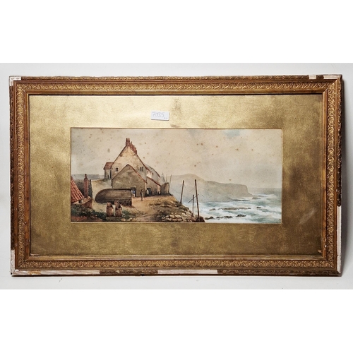 333 - LOT WITHDRAWN
Early 20th century school
 Watercolour
 Four unsigned watercolour landscapes, all fram... 