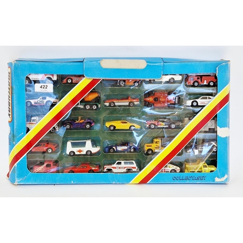 422 - Boxed Matchbox G25 Collector set of 25 diecast vehicles (cellophane cover to top of box broken), 198... 